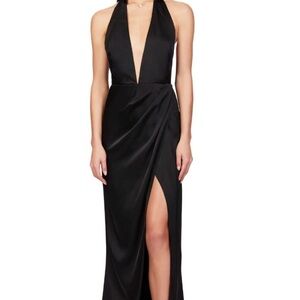 Nookie Stella Satin Plunge Gown